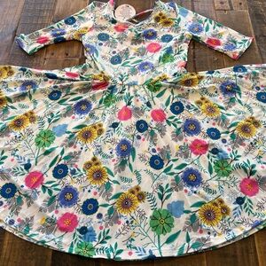 Dot Dot Smile size 7 girls floral Ballerina twirl dress new